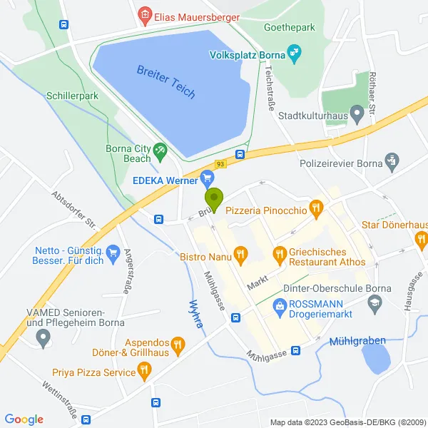 Lagekarte der Adresse des Maklers