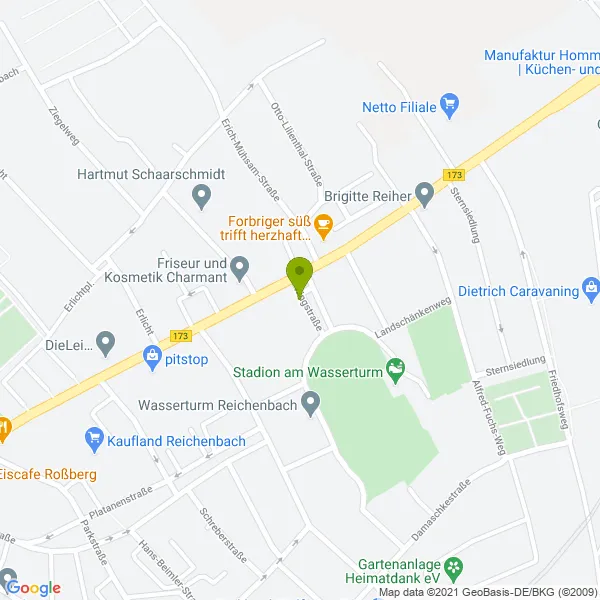 Lagekarte der Adresse des Maklers
