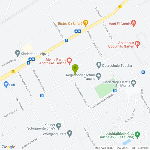 Lagekarte der Adresse des Maklers