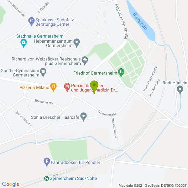 Lagekarte der Adresse des Maklers