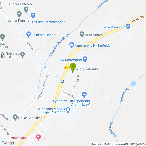 Lagekarte der Adresse des Maklers