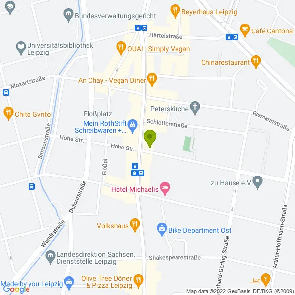 Lagekarte der Adresse des Maklers