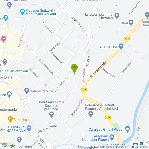 Lagekarte der Adresse des Maklers