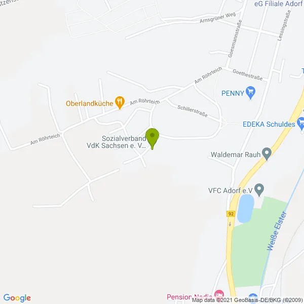 Lagekarte der Adresse des Maklers