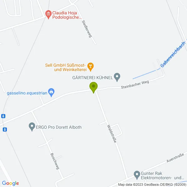 Lagekarte der Adresse des Maklers