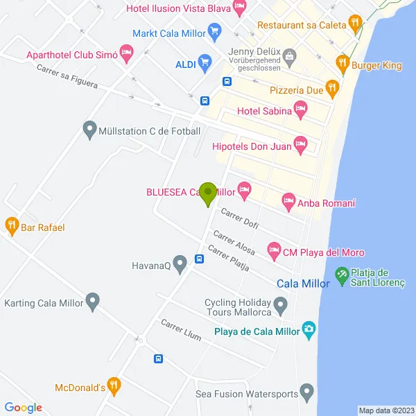 Lagekarte der Adresse des Maklers