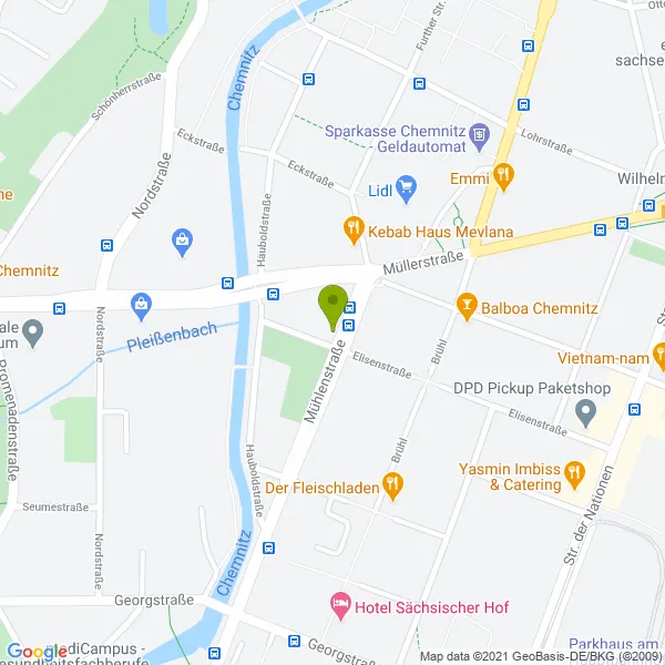 Lagekarte der Adresse des Maklers