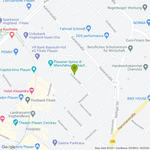 Lagekarte der Adresse des Maklers