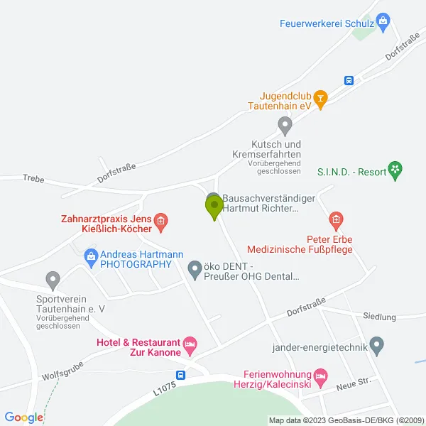 Lagekarte der Adresse des Maklers