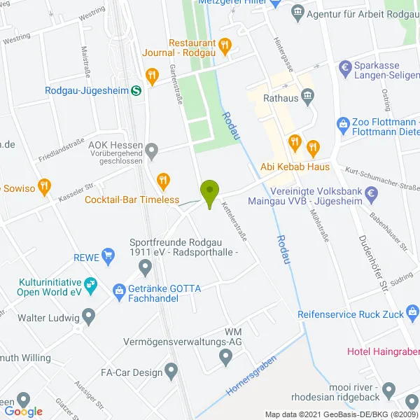 Lagekarte der Adresse des Maklers